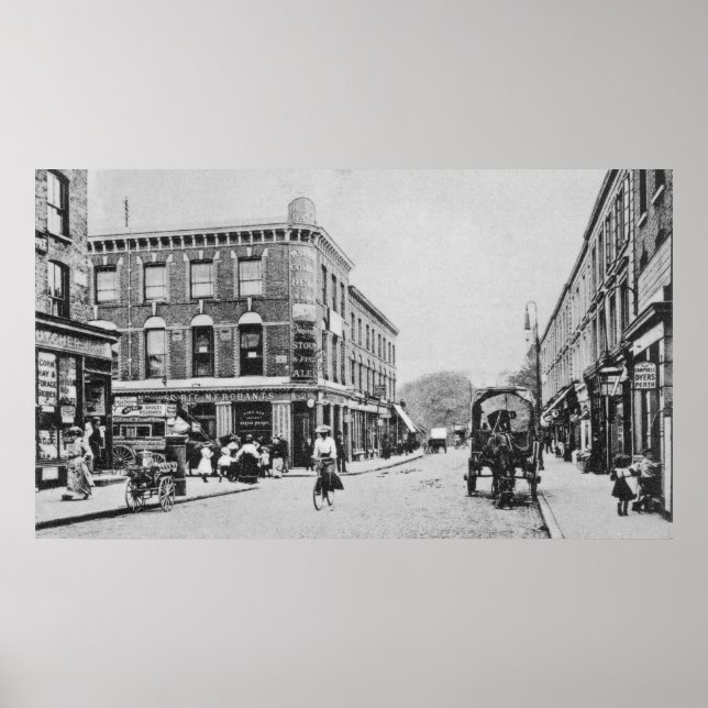 Pôster Barn Tavern, Highbury, c.1900 (Frente)