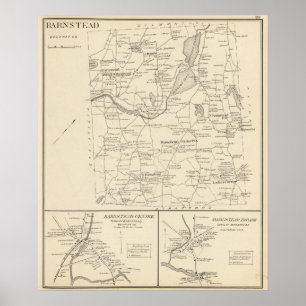 Pôster Barnstead, Belknap Co