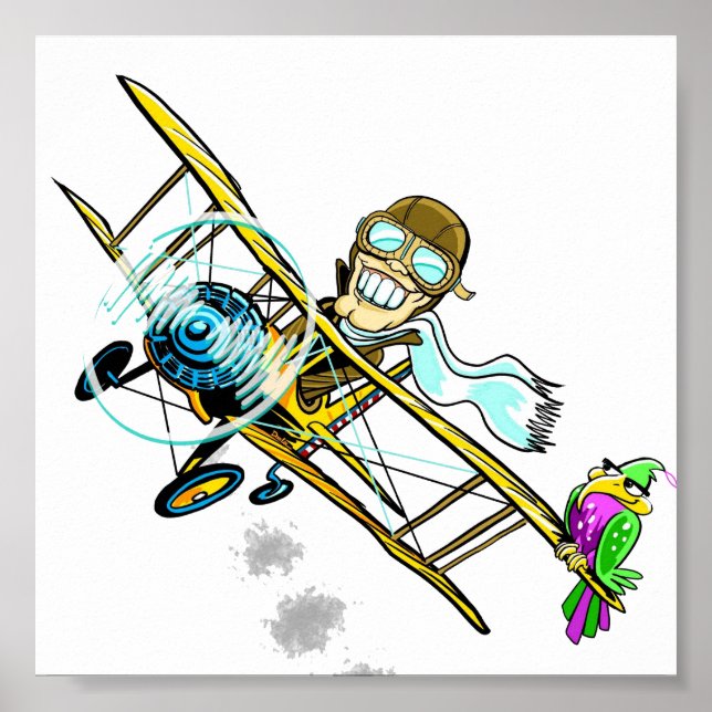 Poster Barnstormer Bob e Bird (Frente)