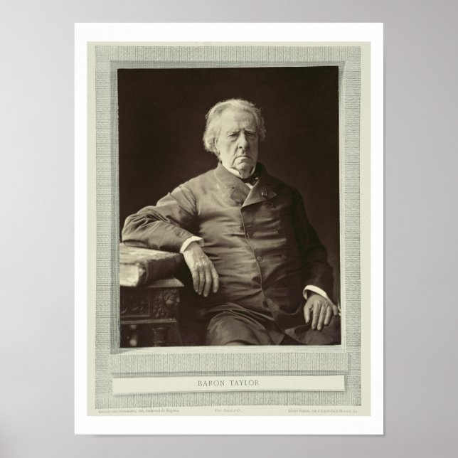 Pôster Baron Isidore Justin Severin Taylor (1789-1879), f (Frente)