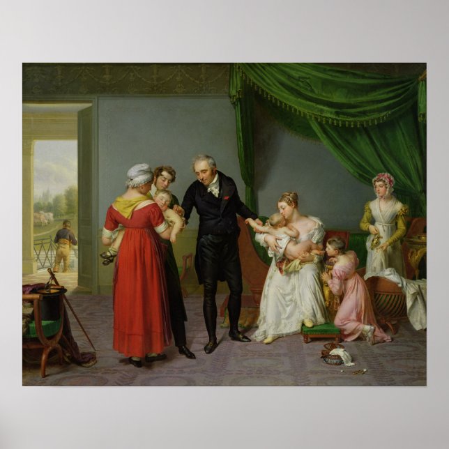 Pôster Baron Jean Louis Alibert (Frente)