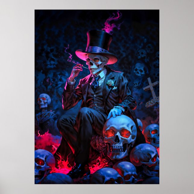 Poster Baron of the Afterlife, Baron Samedi (Frente)