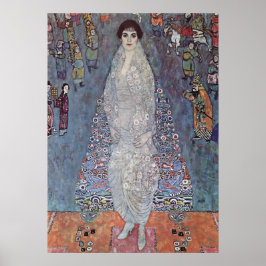 Poster Baronesa Elisabeth Bachofen-Echt por Gustav Klimt