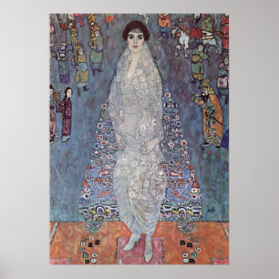 Poster Baronesa Elisabeth Bachofen-Echt por Gustav Klimt