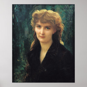 Poster Baronness Eleonore d'Uckermann 1884