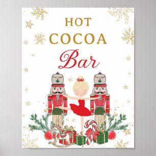 Poster Barra de Cacau Quente Onederland Quebra-Nozes Verm