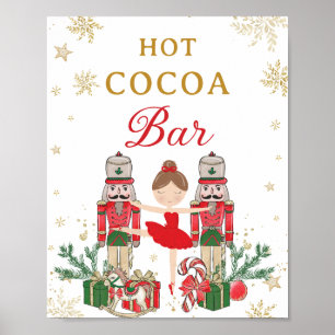 Poster Barra de Cacau Quente Red Nutcracker Winter Oneder