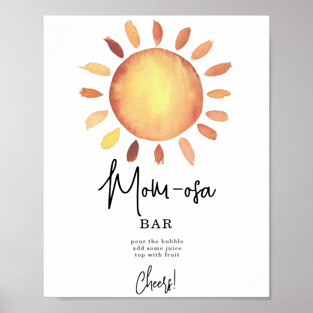 Poster Barra de mOM-osa Sunshine (Frente)