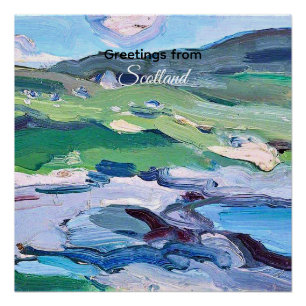 Pôster Barra, Escócia pintura de Samuel Peploe,