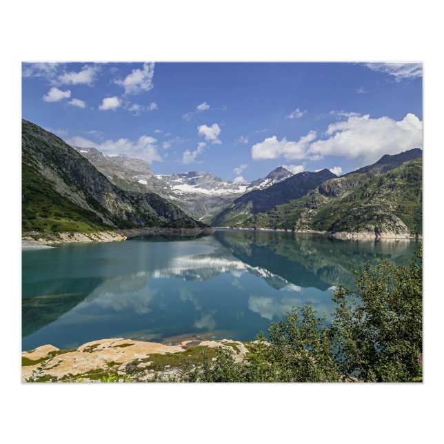 Pôster Barrage D'Emosson, Suiça (Frente)