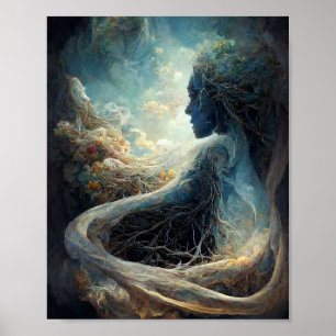Poster Barramento da Arte de Ficção Científica Fantasia d