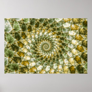 Pôster Barras Marmortas - Arte Mandelbrot