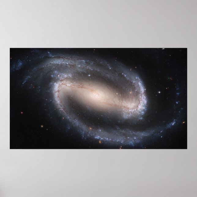 Pôster Barred Spiral Galaxy NGC 1300 (Frente)