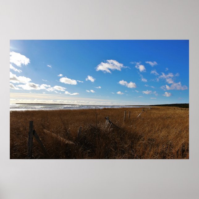 Poster Barreira ao mar (Frente)