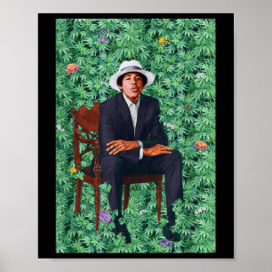 Poster Barry Obama Retrato Presidencial