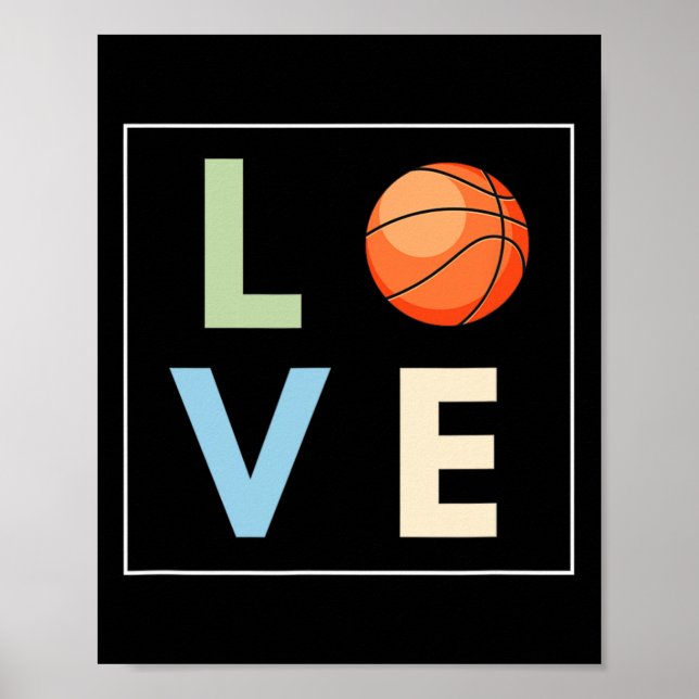 Poster Basball Love (Frente)