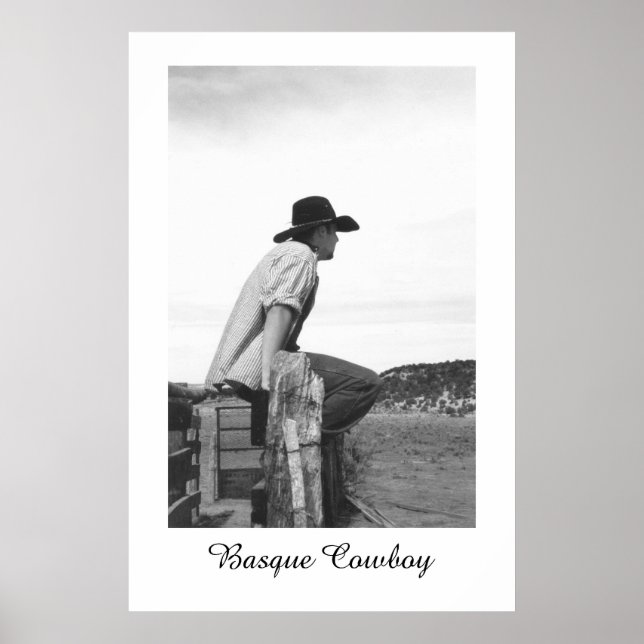 Pôster Basco Cowboy (Frente)