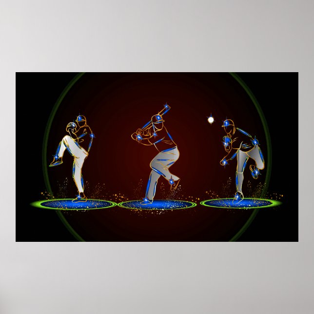 Poster Baseball 2 (Frente)