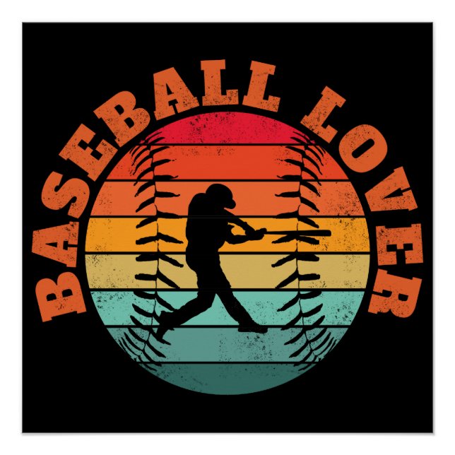 Pôster Baseball Lover (Frente)
