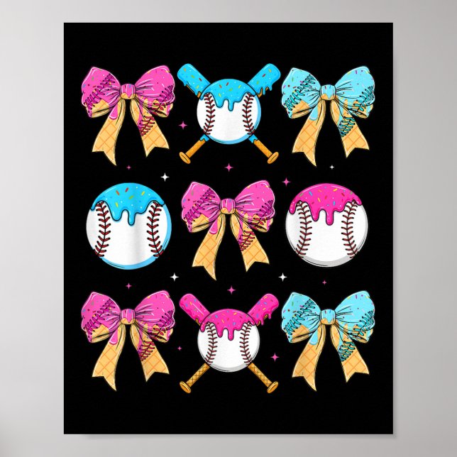 Poster Baseball Sister Drill Arco Drill Girls Spri (Frente)