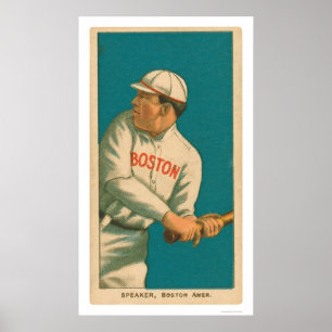 Pôster Basebol 1911 do auto-falante de Tris