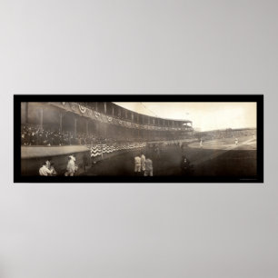 Poster Basebol na foto 1903 de New York