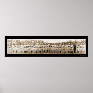 Pôster Basebol na foto 1914 de Pittsburgh