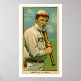 Poster Basebol pequenino 1909 de Willie Keeler