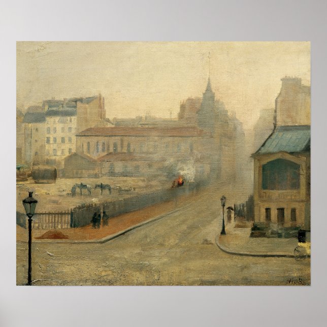 Poster Bashkirtseff - No Nevoeiro (Frente)