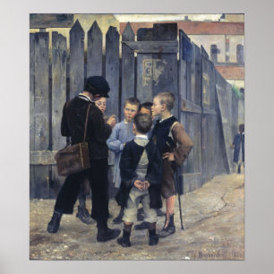 Poster Bashkirtseff - Uma Reunião