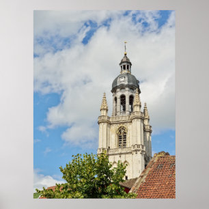 Pôster Basílica de São Martinus em Halle, Bélgica
