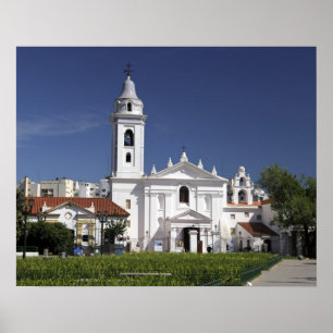 Pôster Basílica Nuestra Señora del Pilar na Recoleta