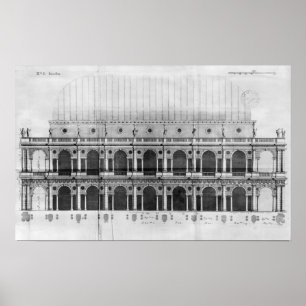 Poster Basílica Palladiana em Vicenza