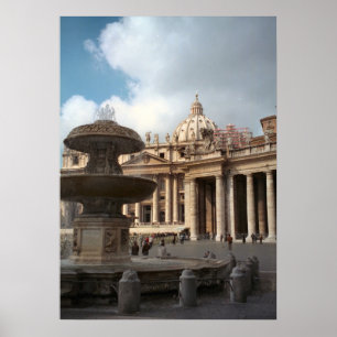 Pôster Basílica s de St Peter de ", vaticano, Roma