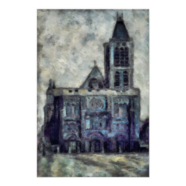 Pôster Basilique de Saint-Denis (Frente)