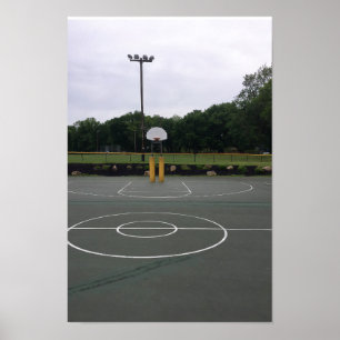 Pôster Basketball Court