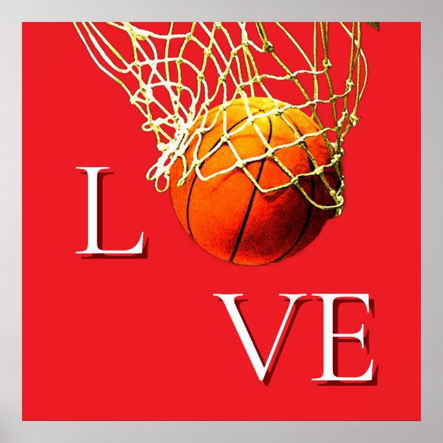 Poster Basketball I Love (Frente)