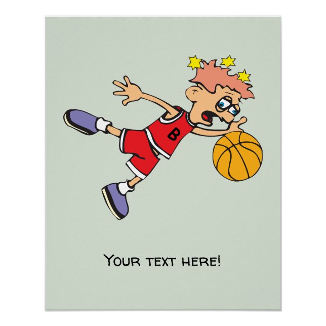 Pôster Basquete (Frente)