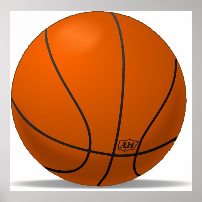 Pôster Basquete (Frente)