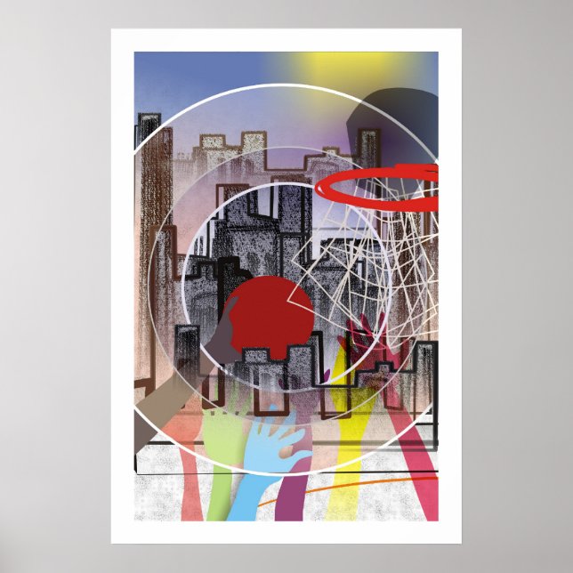 Poster Basquete (Frente)