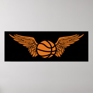 Pôster basquete: asas