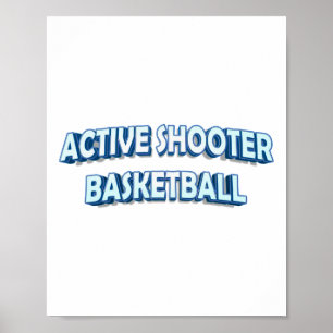Poster Basquete Ativo para Fotos