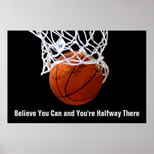 Poster Basquete de Cota Motivacional