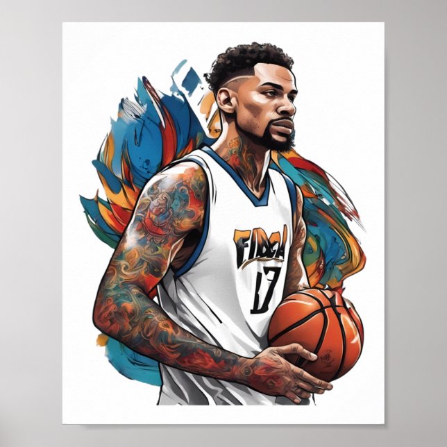 Poster Basquete de Rua (Frente)