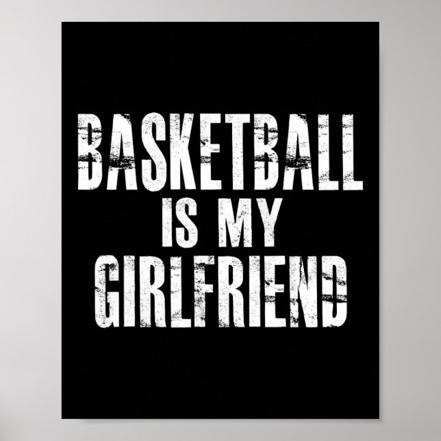 Poster Basquete é minha Namorada (Frente)