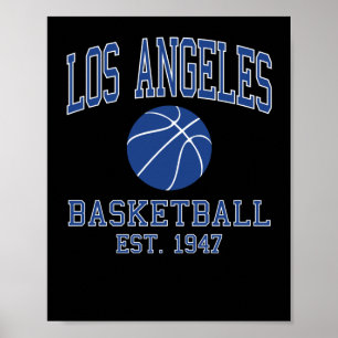 Poster Basquete Los Angeles