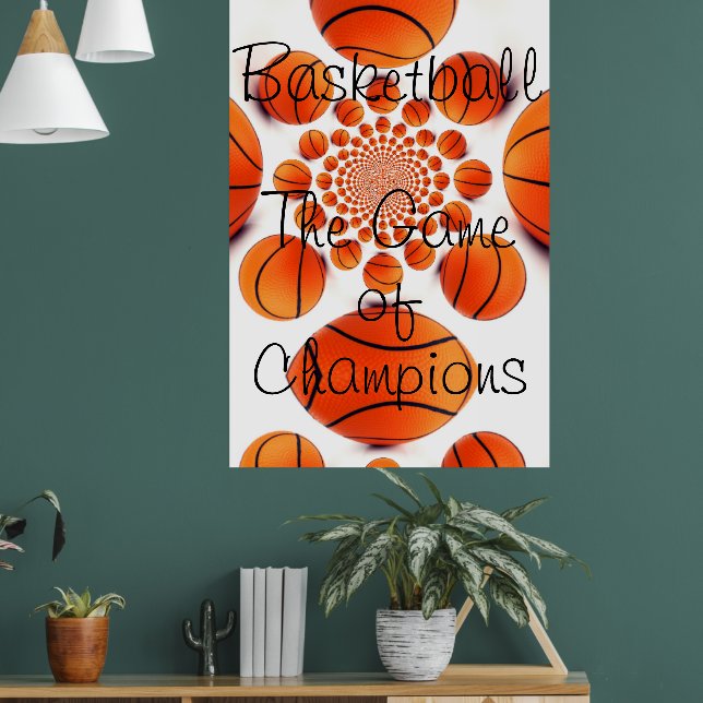 Poster Basquete - O Jogo Dos Campeões (Sala de Estar 1)