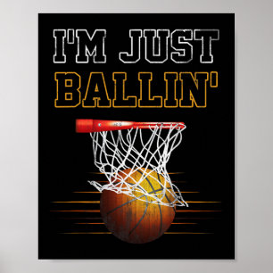 Poster Basquete, sou apenas o treinador da equipe de joga