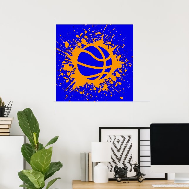 Poster basquete splatz (Escritório em casa)