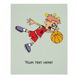 Pôster Basquetebol